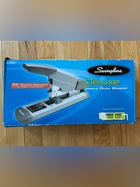 Deluxe Heavy Duty Stapler - gray